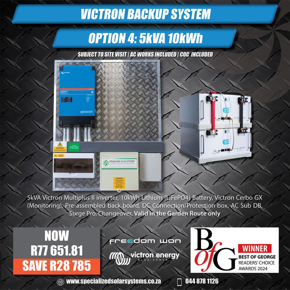 Victron Backup System option 4