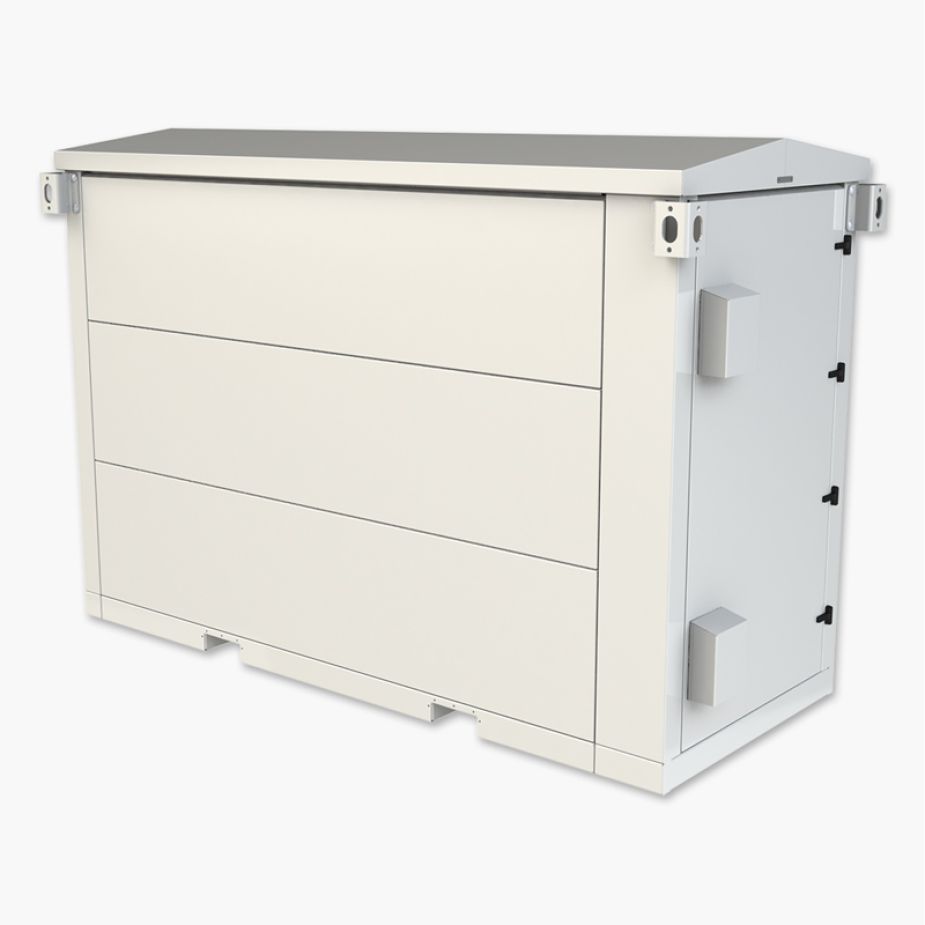 1-Phase Energy Pod with Victron Quattro and Lithium Battery Storage