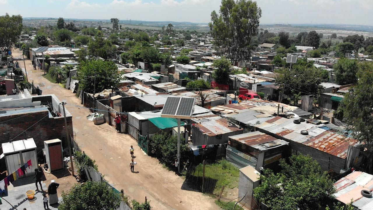 DC Electrification with Microgrids by Specialized Solar Systems The project make use of solar towers, each powering up to 16 households 