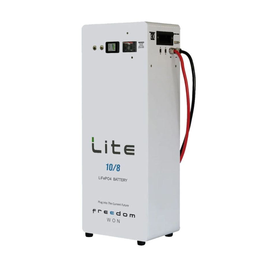 10kW/52V Freedom Won Lite battery with durable aluminum enclosure