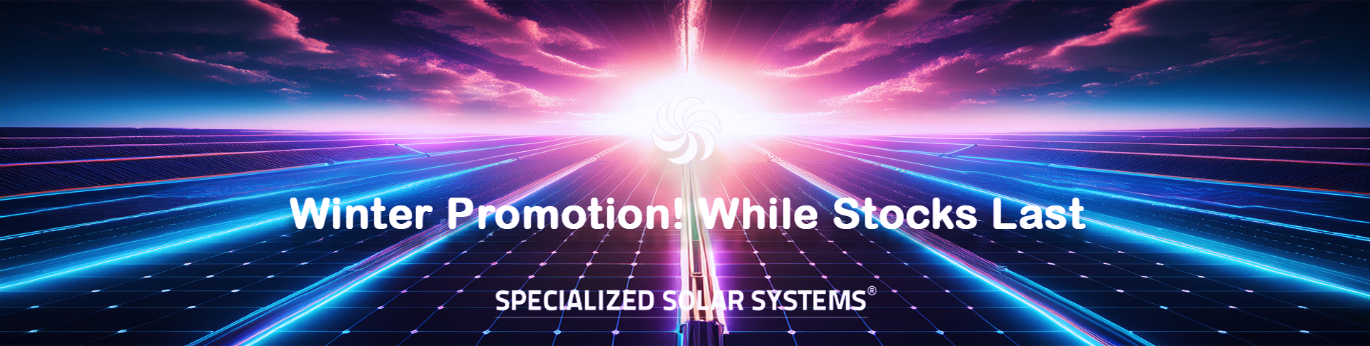 winter promotion banner