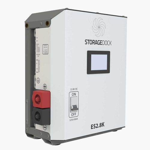2.8 kWh 12.8V LiFePO4 (LFP) StorageDOCK Battery