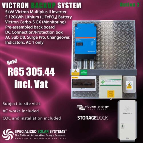 Option-2-5kVA-Victron-power-with-5.12kWh-backup-system-for-home-kit-installed