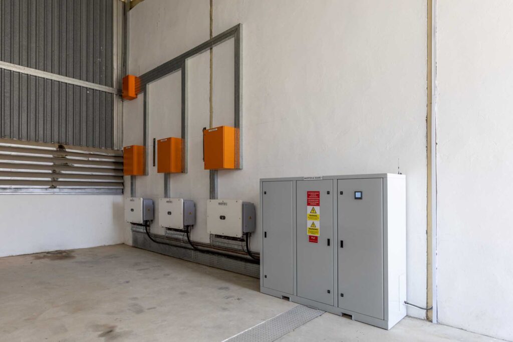 Biotek Industrial Park 345kVA 504.9 kWp grid-tie solar system