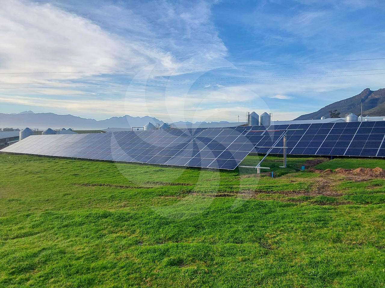 Commercial Hybrid Solar System install George