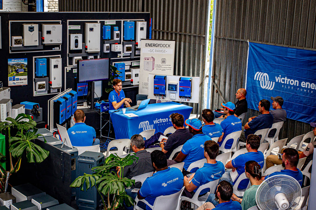 Victron Energy product training by Specialized Solar Systems in George