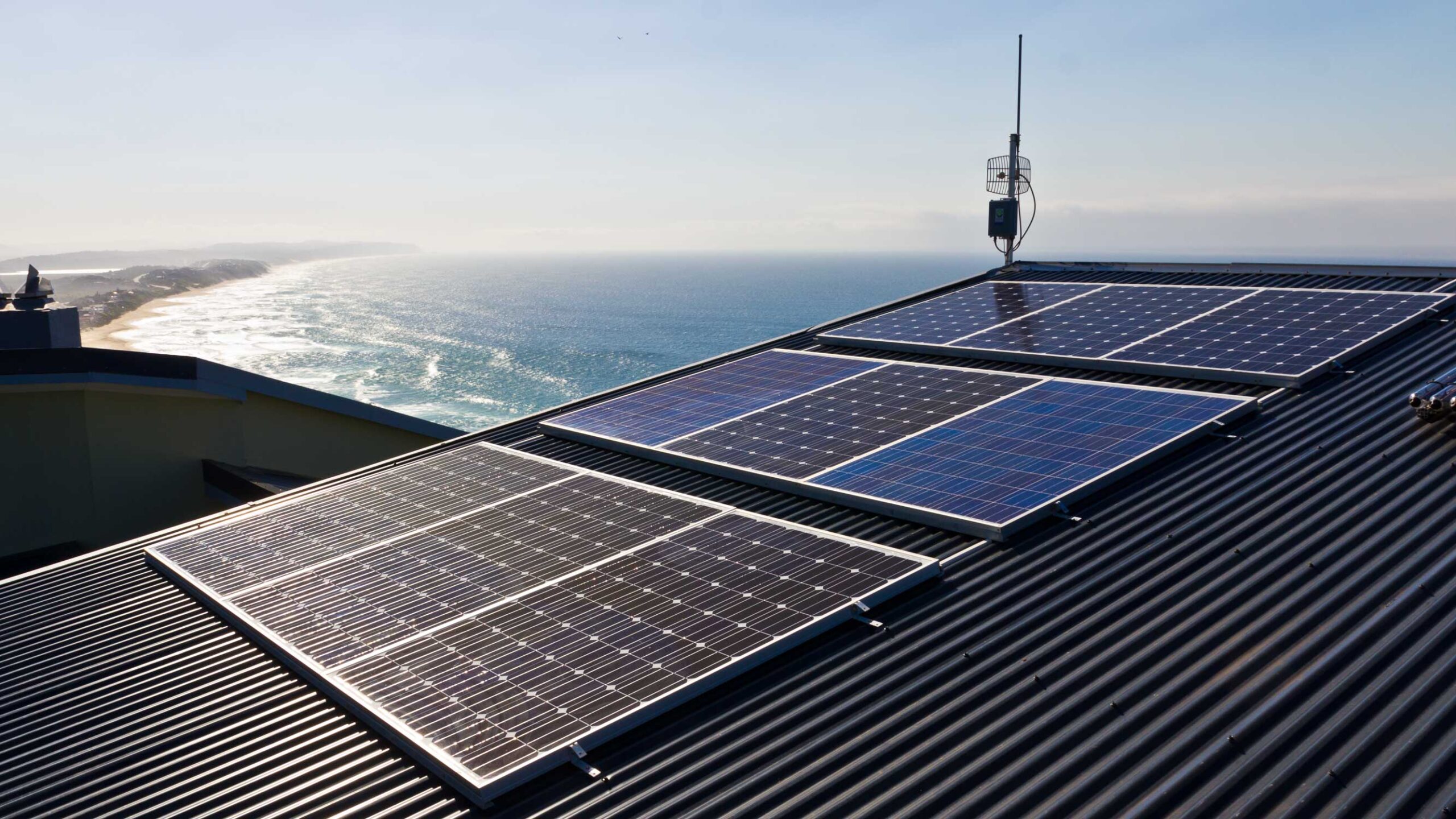 storageDOCK battery and Victron inverter in a residential solar installation