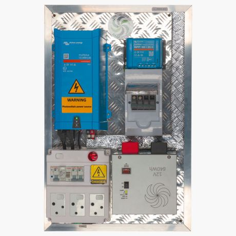 0.5kVA-0.64kWh Home Solar System