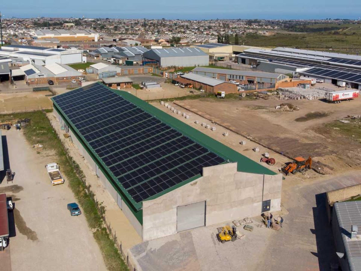 Biotek George Hybrid Solar Installation