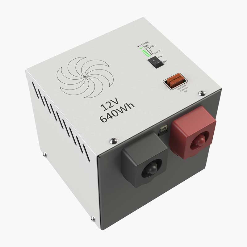 0.64kWh- 12V-battery