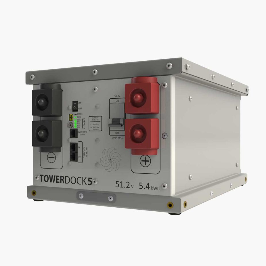 5.4kWh ES-TowerDock LiFePO4 Battery