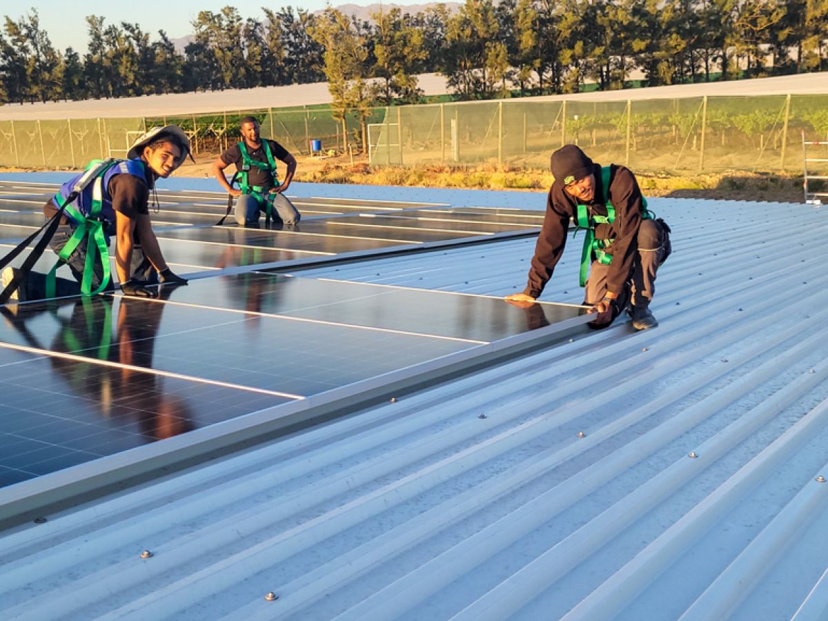Wesland 45kVA off-grid solar system