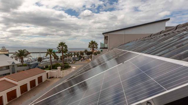 Rooftop solar installation by Specialized Solar Systems in the Garden Route