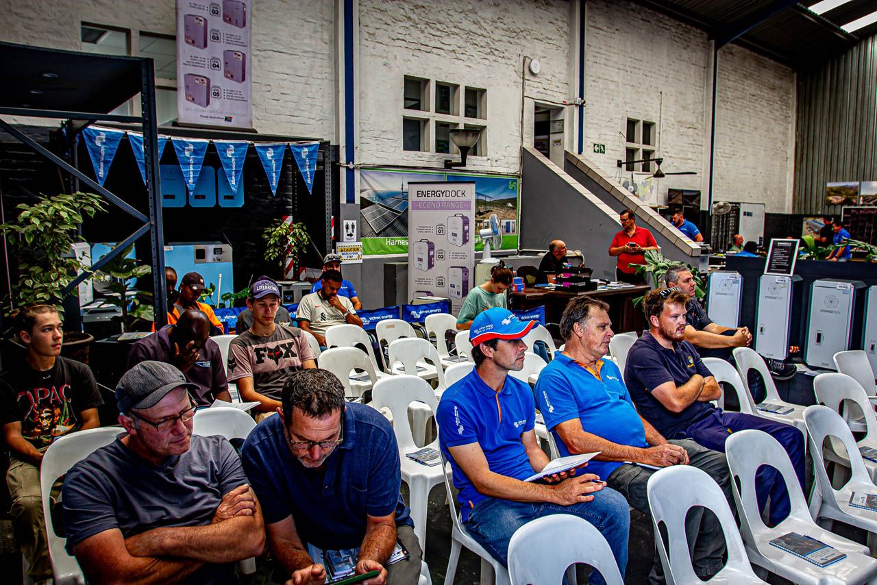 Victron system solutions training at distributor Specialized Solar Systems in George, the Western Cape