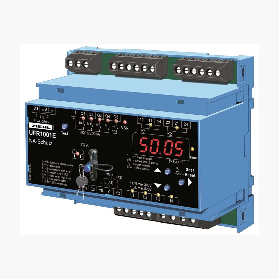 Ziehl-Voltage-and-Frequency-Relay-UFR1001E