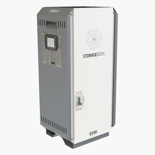 5kWh lithium iron phosphate battery Storagedock for 48V power system