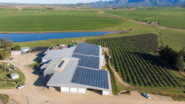 Farm solar power