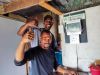 Solar off-grid managed AC power distribution recipient in Thembalethu in the Western Cape