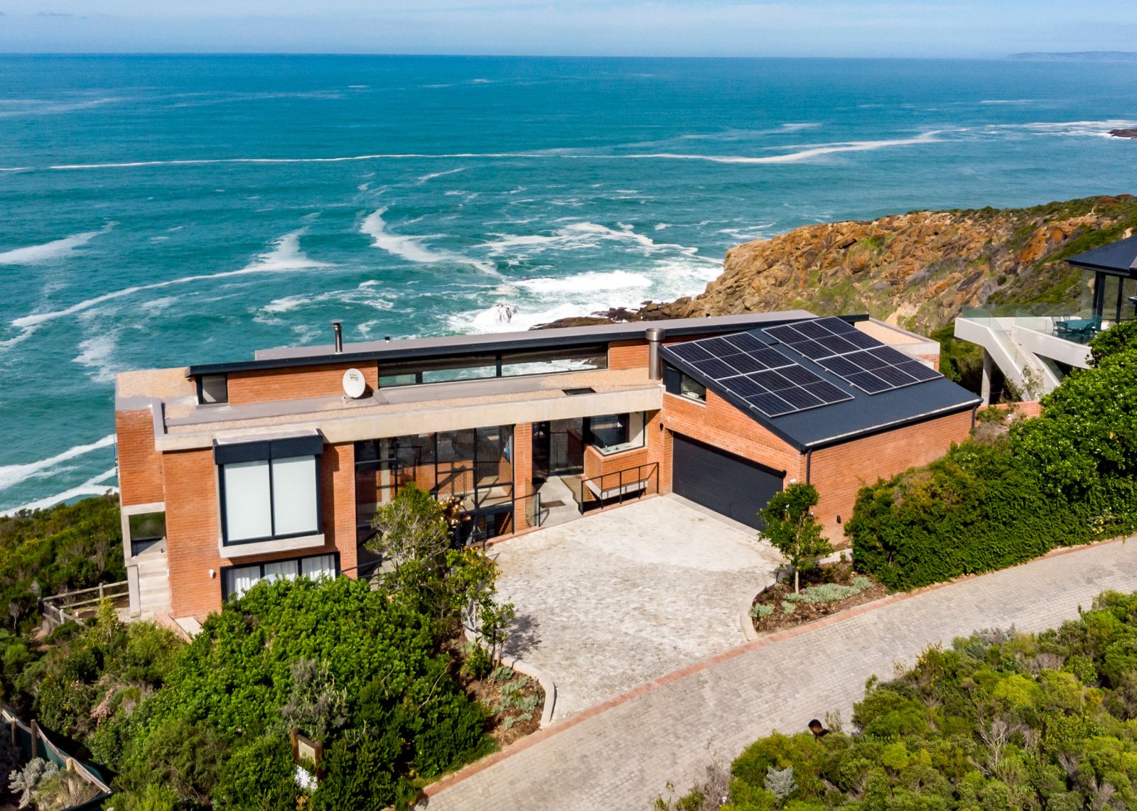 Residential rooftop solar system designed to reduce electricity costs.