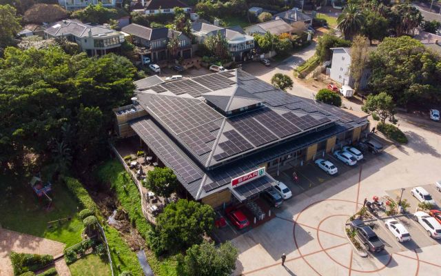 Commercial solar installation completed at Wilderness SPAR