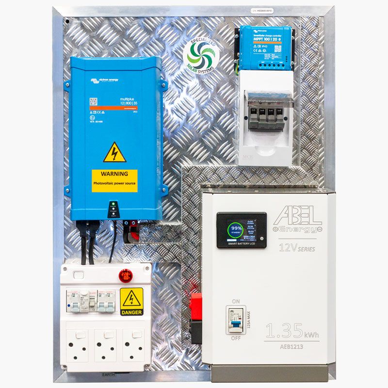 0.8kVA-1.35kWh Home Solar System