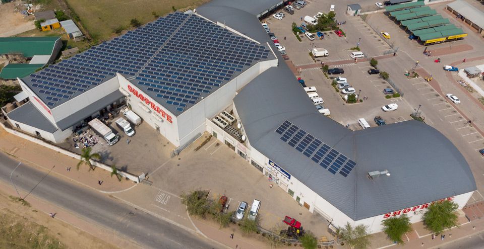 Commercial Solar Systems solar panels array large