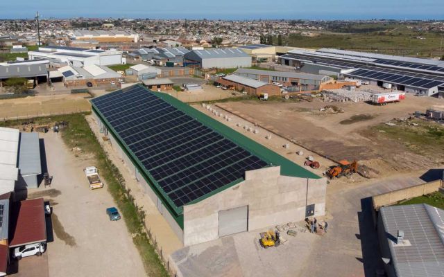 Biotek George Hybrid Solar Installation