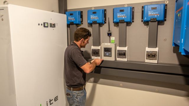 Specialized Solar Systems team during technical training